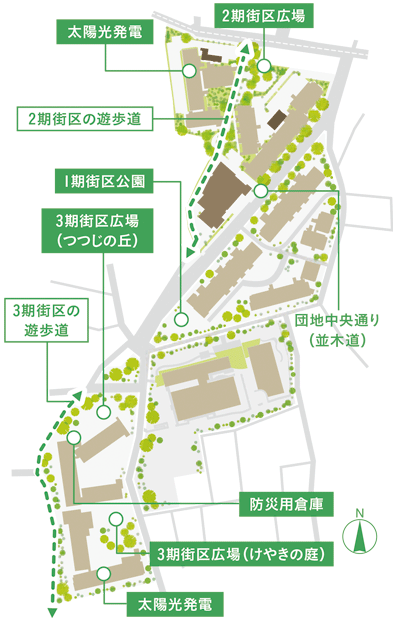 コーシャハイム向原マップ