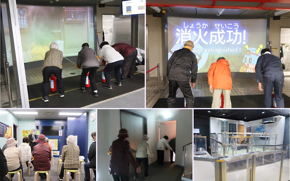 立川防災館ツアーの写真