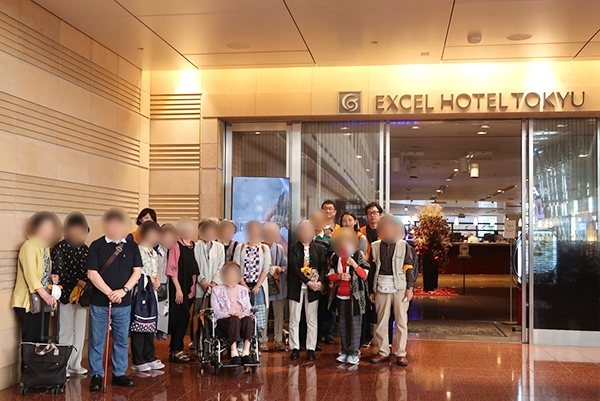 秋の遠足①　羽田空港