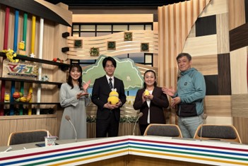 テレビ埼玉「マチコミ」に出演しました。（写真）