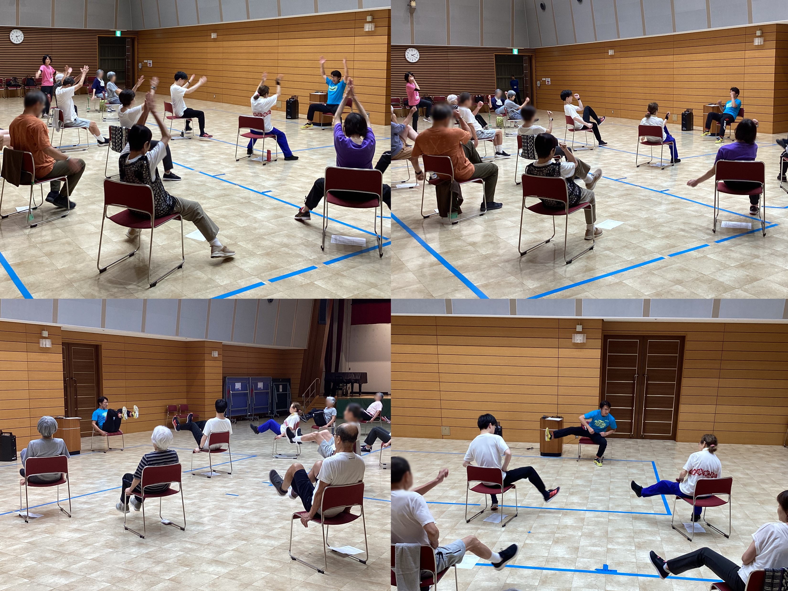入居者と一緒に!アクティビティ体験会(写真)