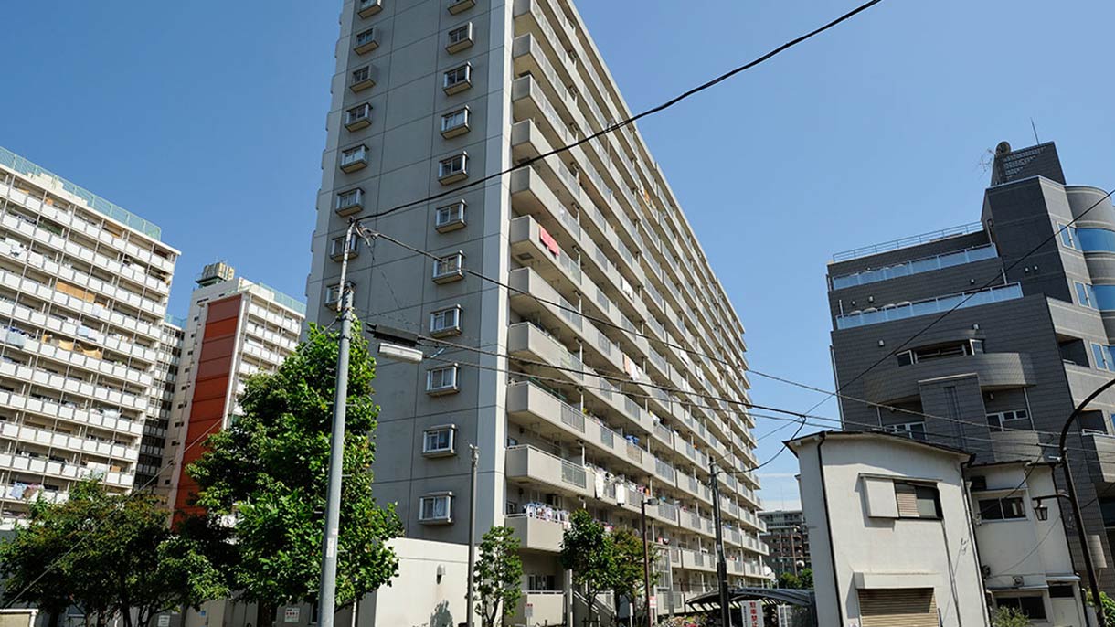 トミンハイム北砂一丁目の外観写真