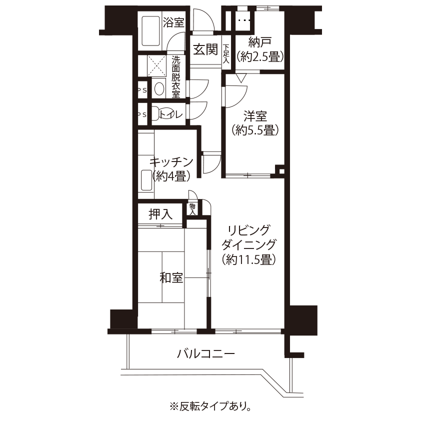 今月の対象住戸図面
