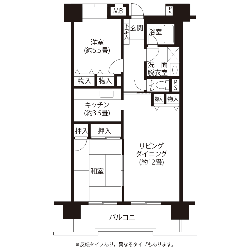 今月の対象住戸図面