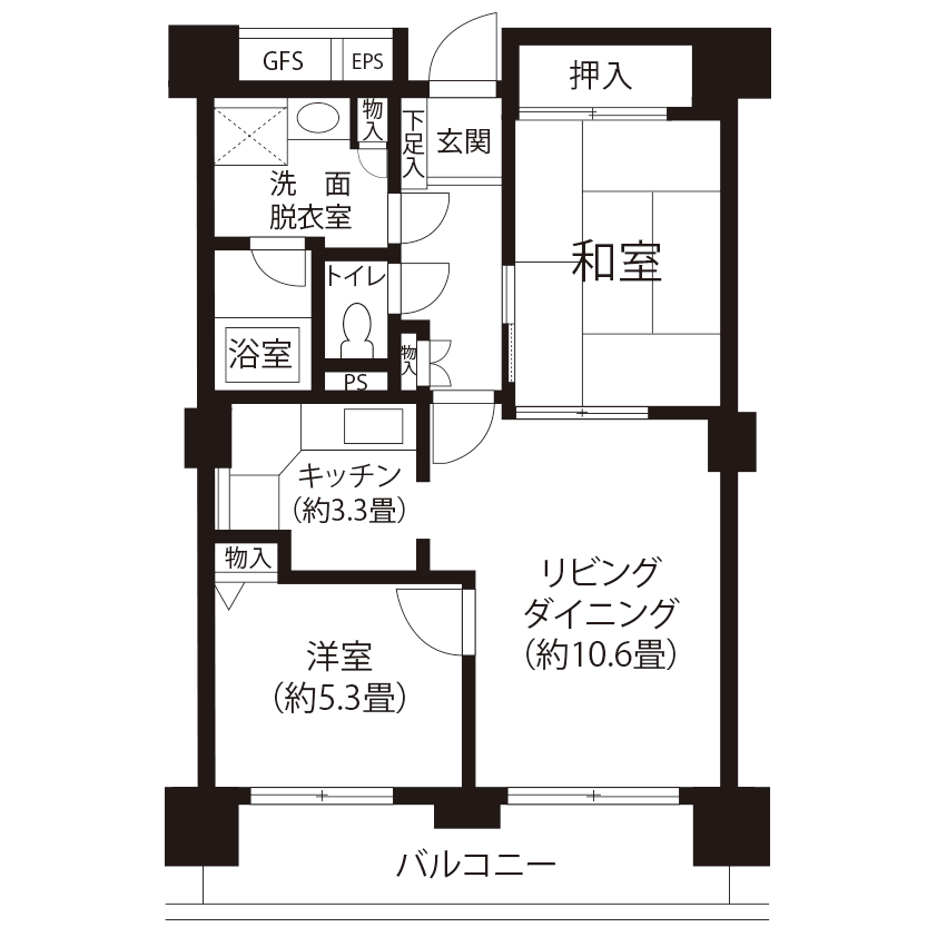 今月の対象住戸図面