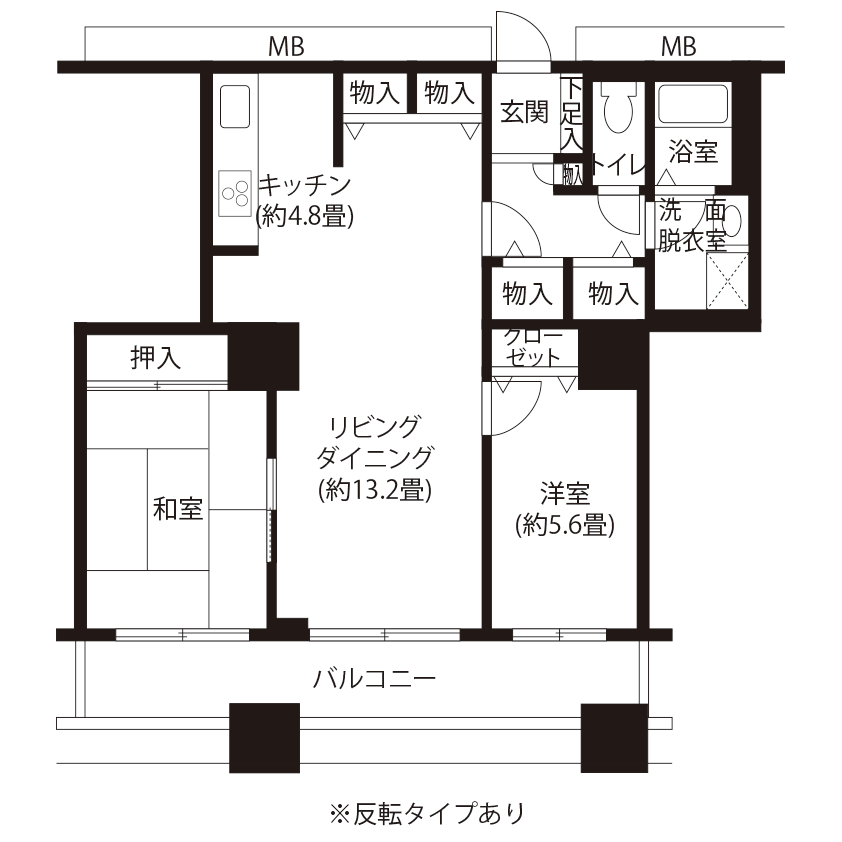 今月の対象住戸図面