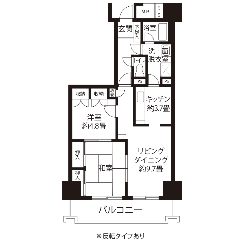 今月の対象住戸図面