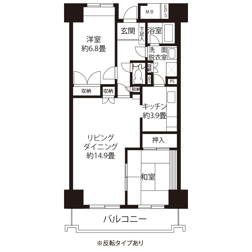 今月の対象住戸図面