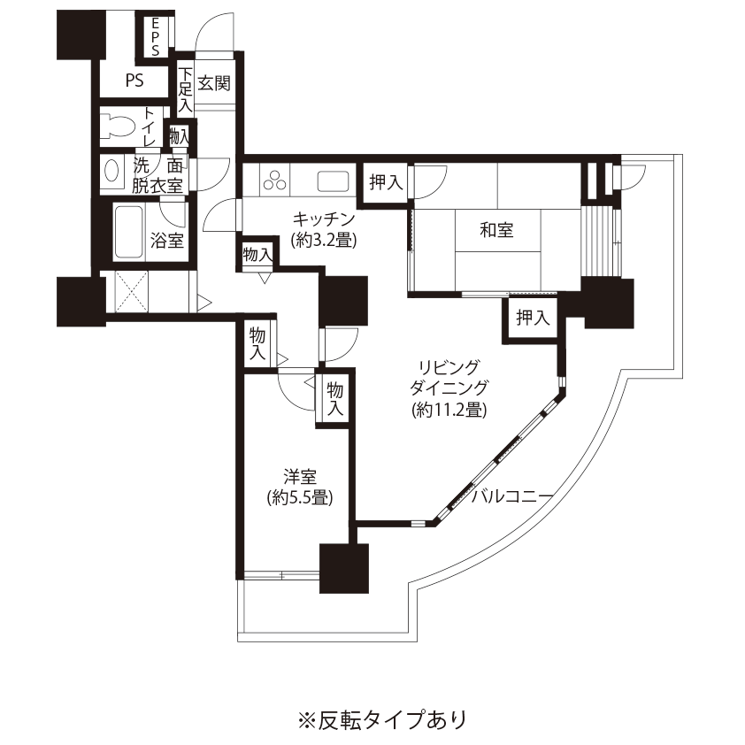 今月の対象住戸図面