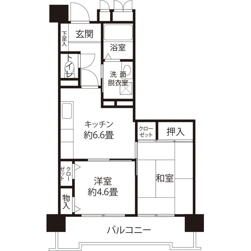 今月の対象住戸図面