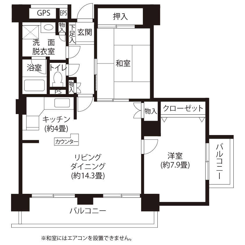 今月の対象住戸図面