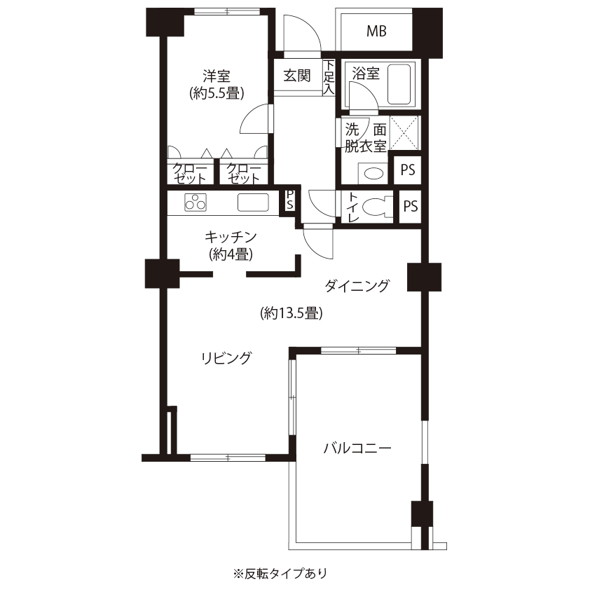 今月の対象住戸図面