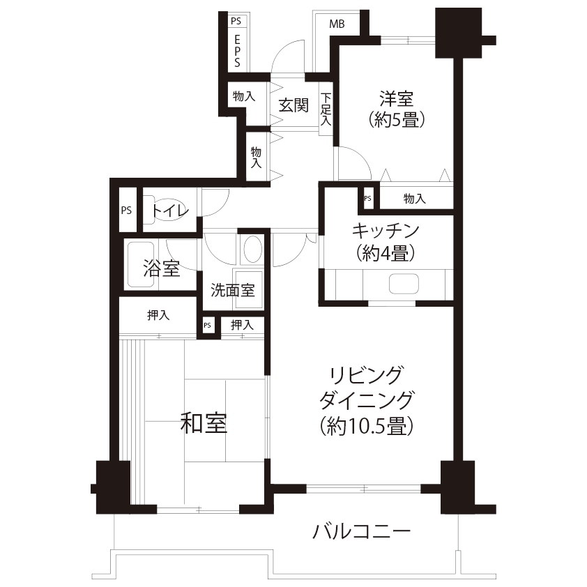 今月の対象住戸図面