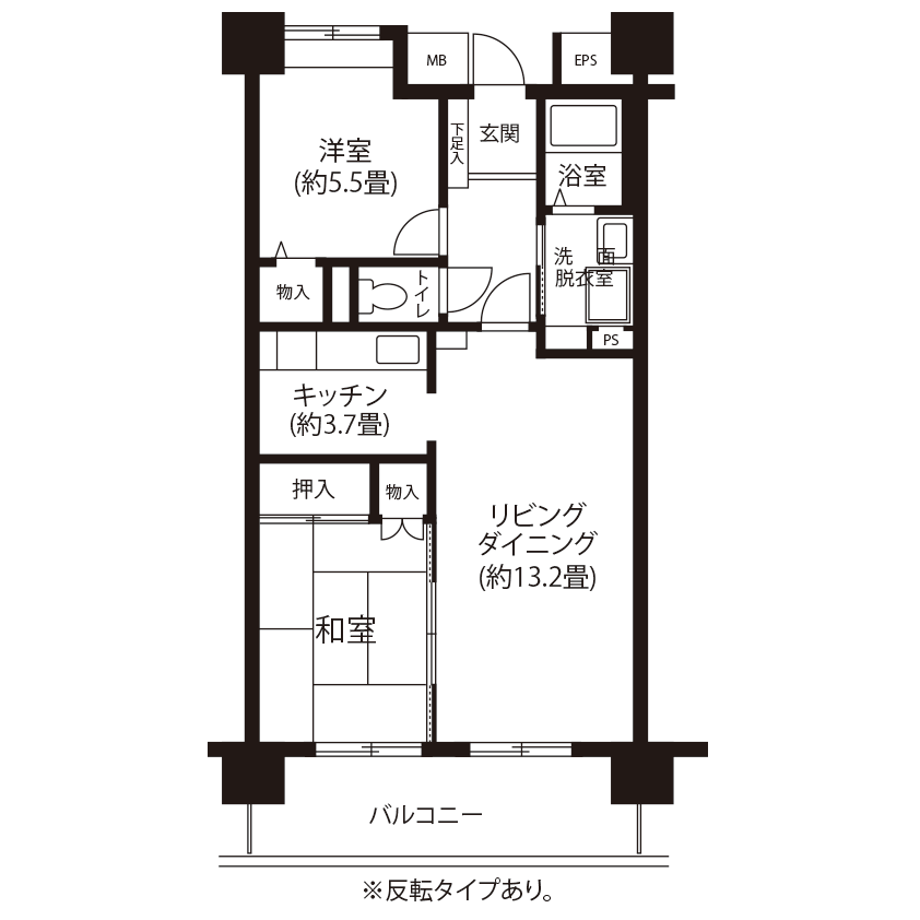 今月の対象住戸図面