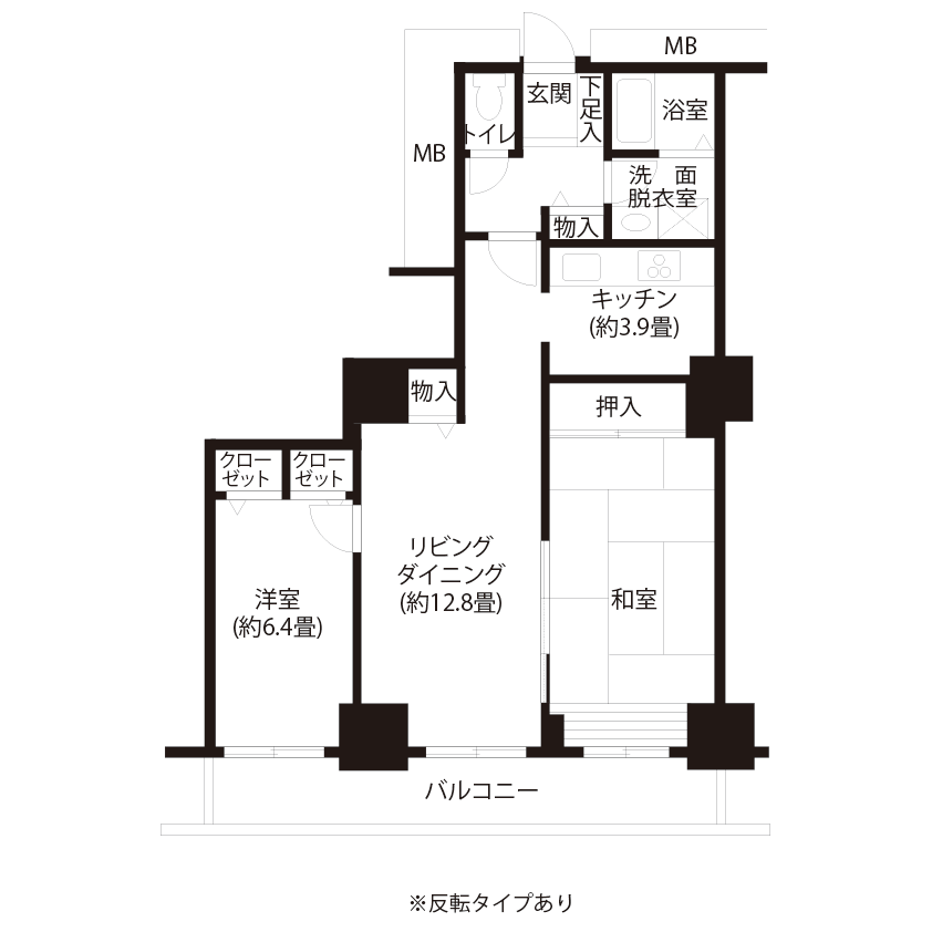 今月の対象住戸図面