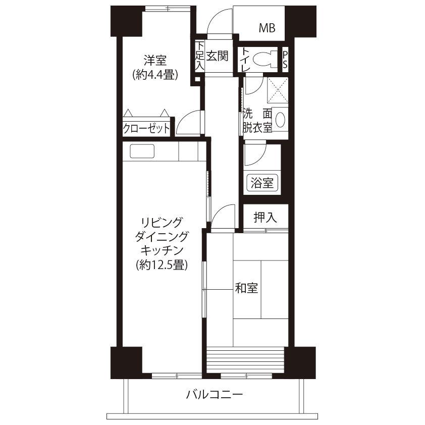 今月の対象住戸図面