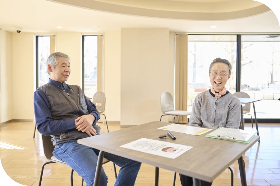 カーメスト興野町のマルチサロンにて取材にご協力いただきました