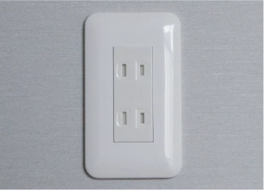 シャッター付きコンセント