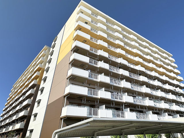 トミンハイム舟渡二丁目の外観写真