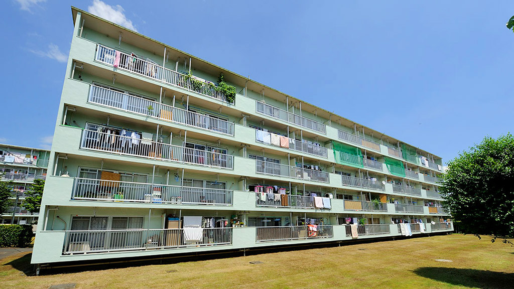 公営住宅清瀬台田の外観写真