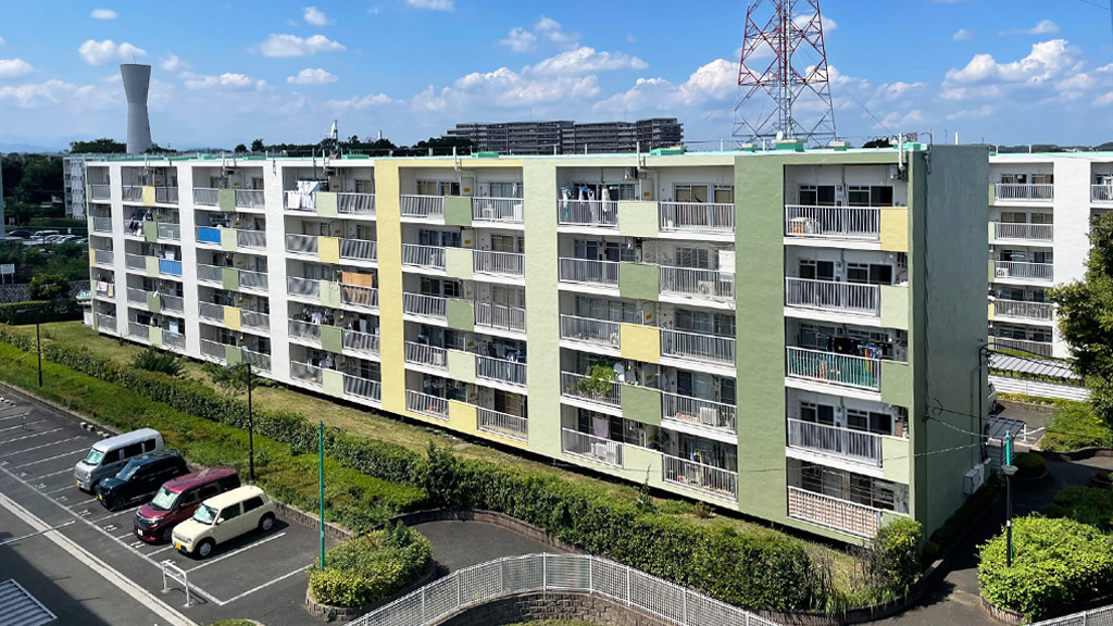 公営住宅町田木曽の外観写真
