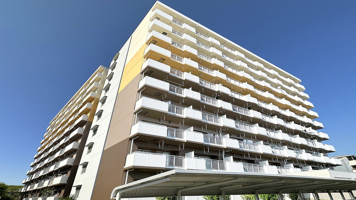 公営住宅トミンハイム舟渡二丁目の外観写真