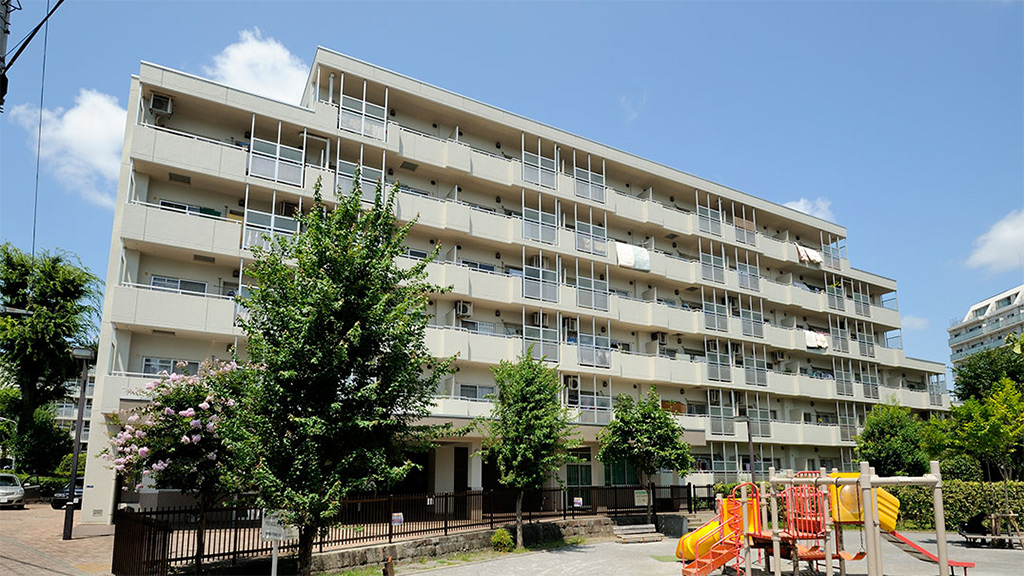 公営住宅トミンハイム西五反田四丁目の外観写真
