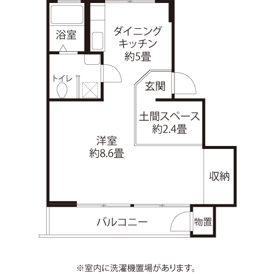 町田木曽(BR2)の間取り図