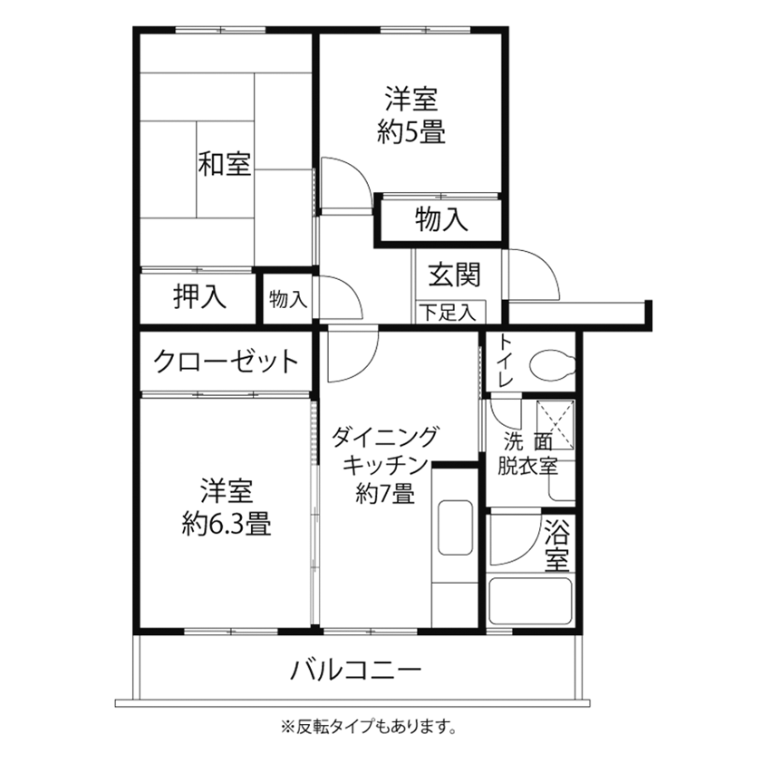 コーシャハイム南大沢(NNR2)の間取り図