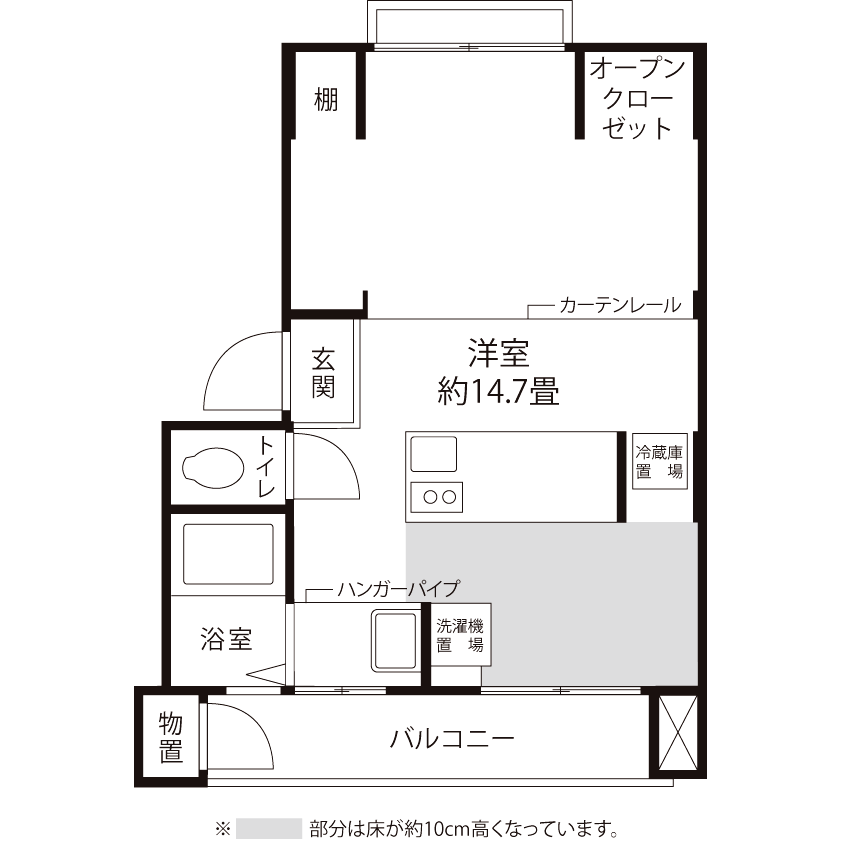 興野町(CR4)の間取り図