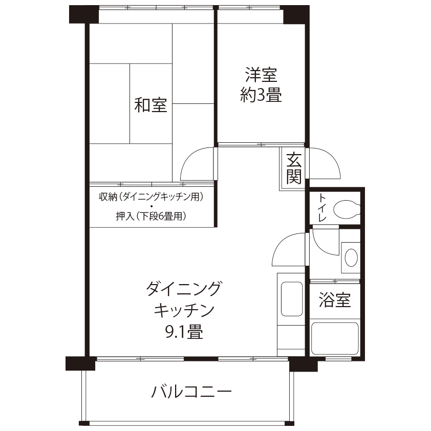 小金井本町(FR1)の間取り図
