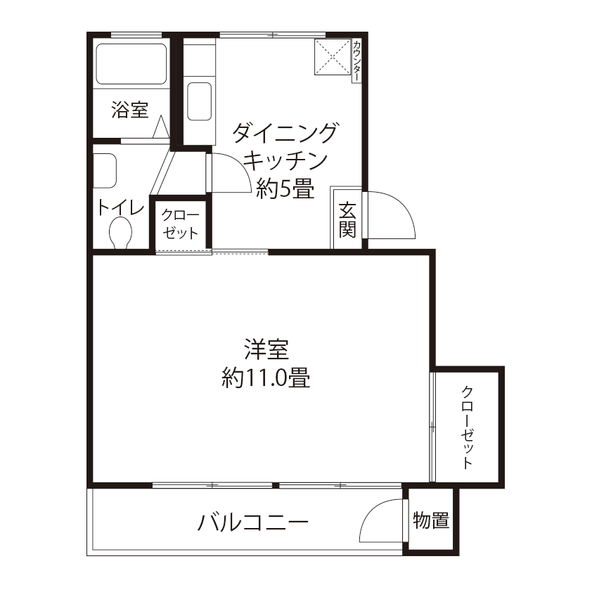 境川住宅(BR3)の間取り図