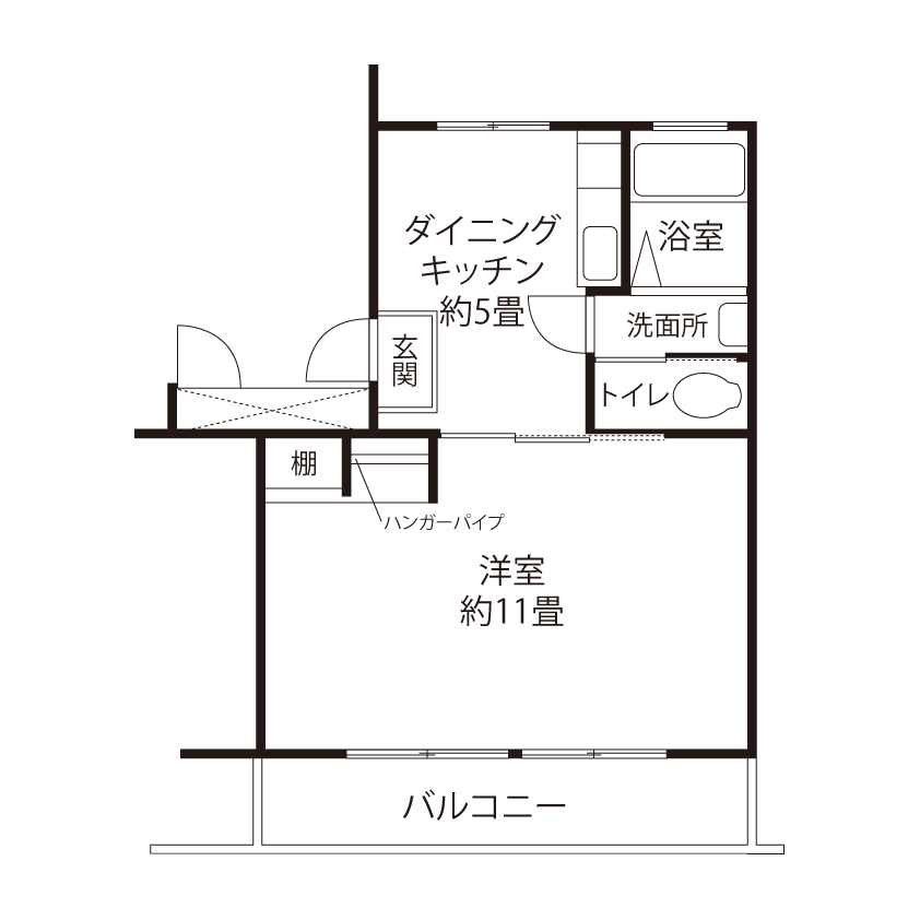 清瀬台田(BNR3)の間取り図