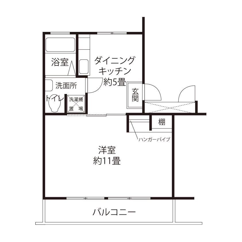 清瀬台田(BNR4)の間取り図