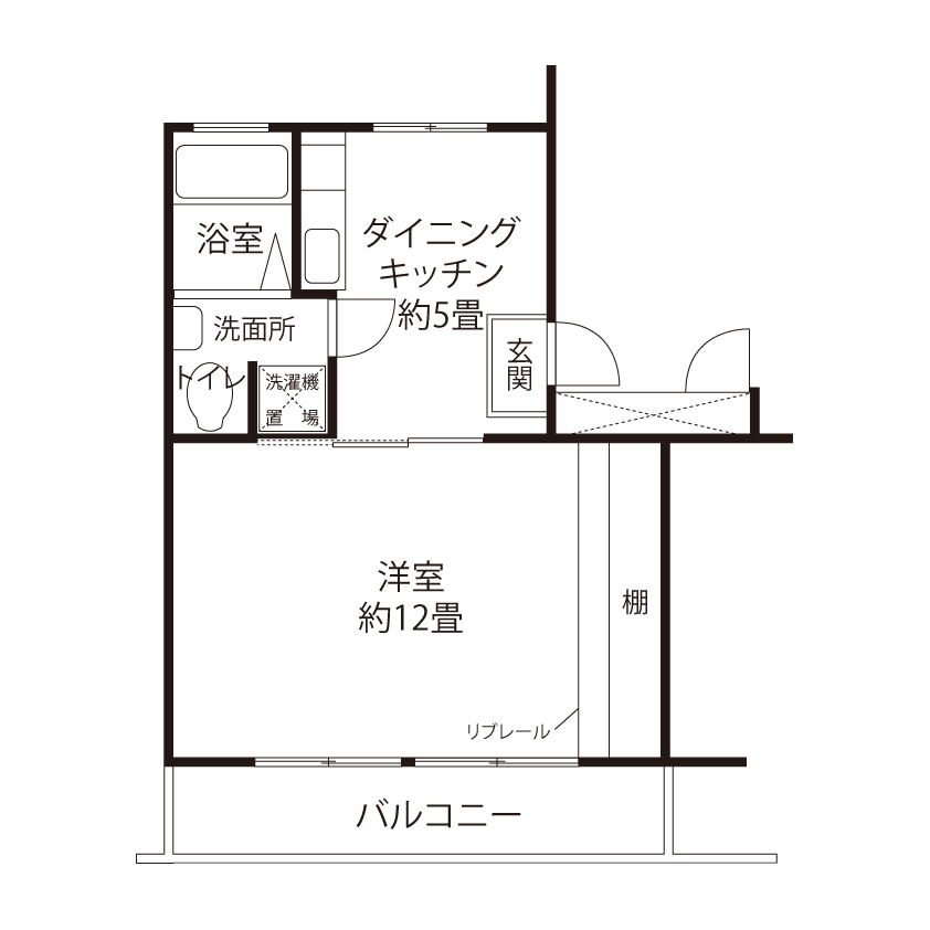 清瀬台田(BNR6)の間取り図