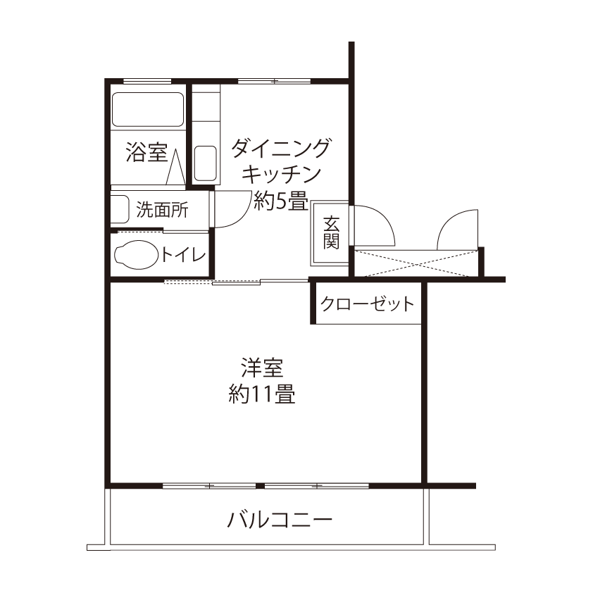 清瀬台田(BNR7)の間取り図
