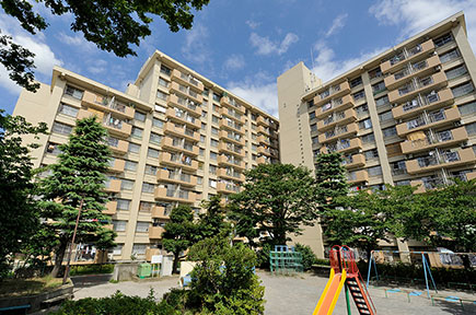 コーシャタワー佃外観