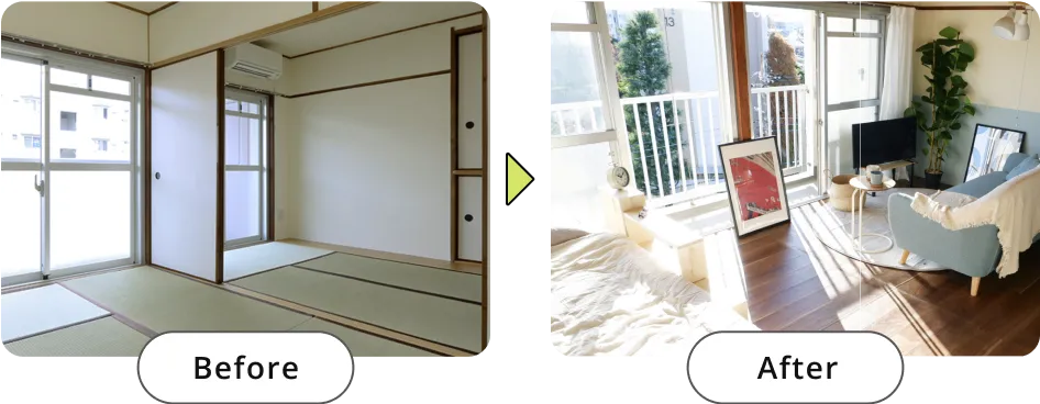 DIYをオトクに楽しめるお部屋もあり