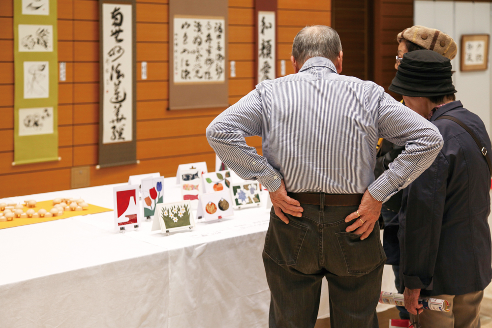 作品展の様子の画像