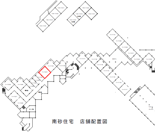 南砂の配置図(PDF 新規ウィンドウで開きます:32KB)