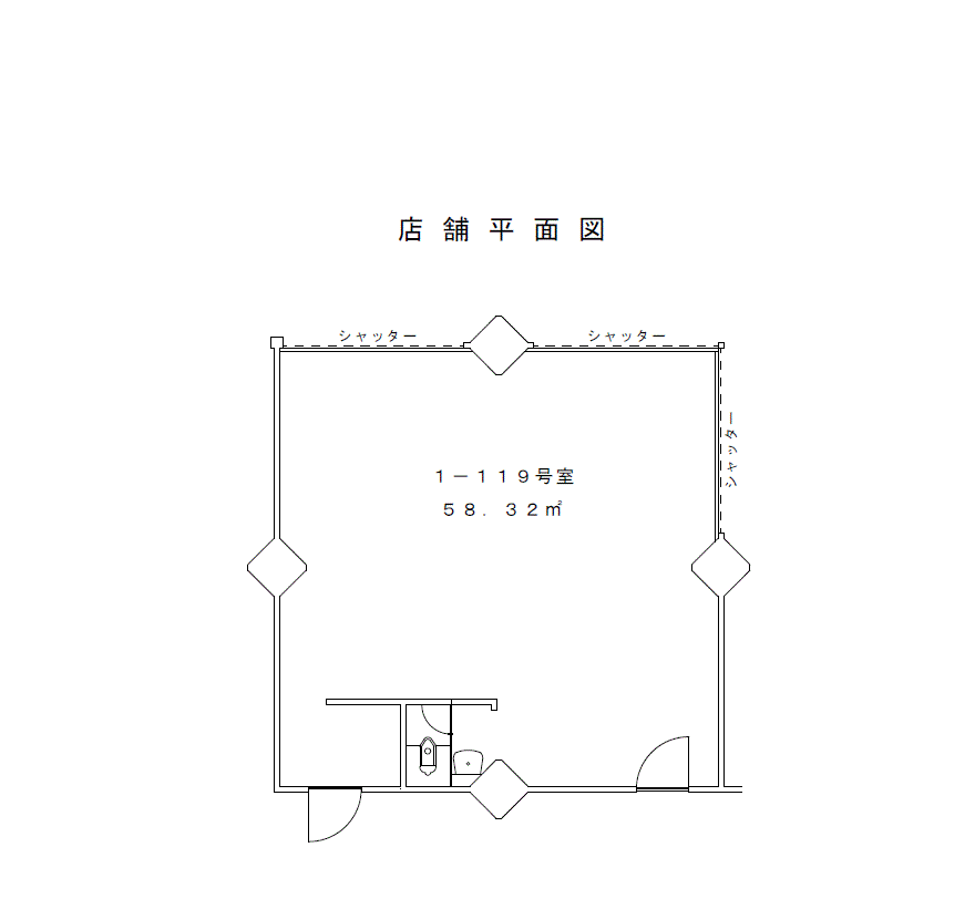 南砂の平面図（PDF 新規ウィンドウで開きます：25KB）