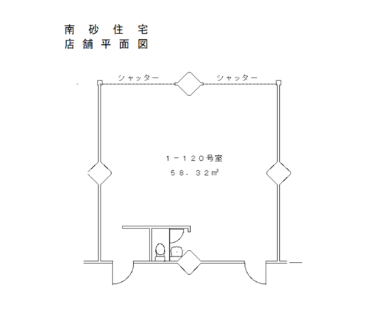南砂の平面図(PDF 新規ウィンドウで開きます:26KB)