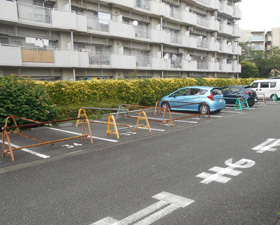 都営桜丘二丁目第5アパート駐車場の写真