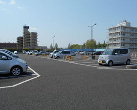 都営西台アパート駐車場の写真