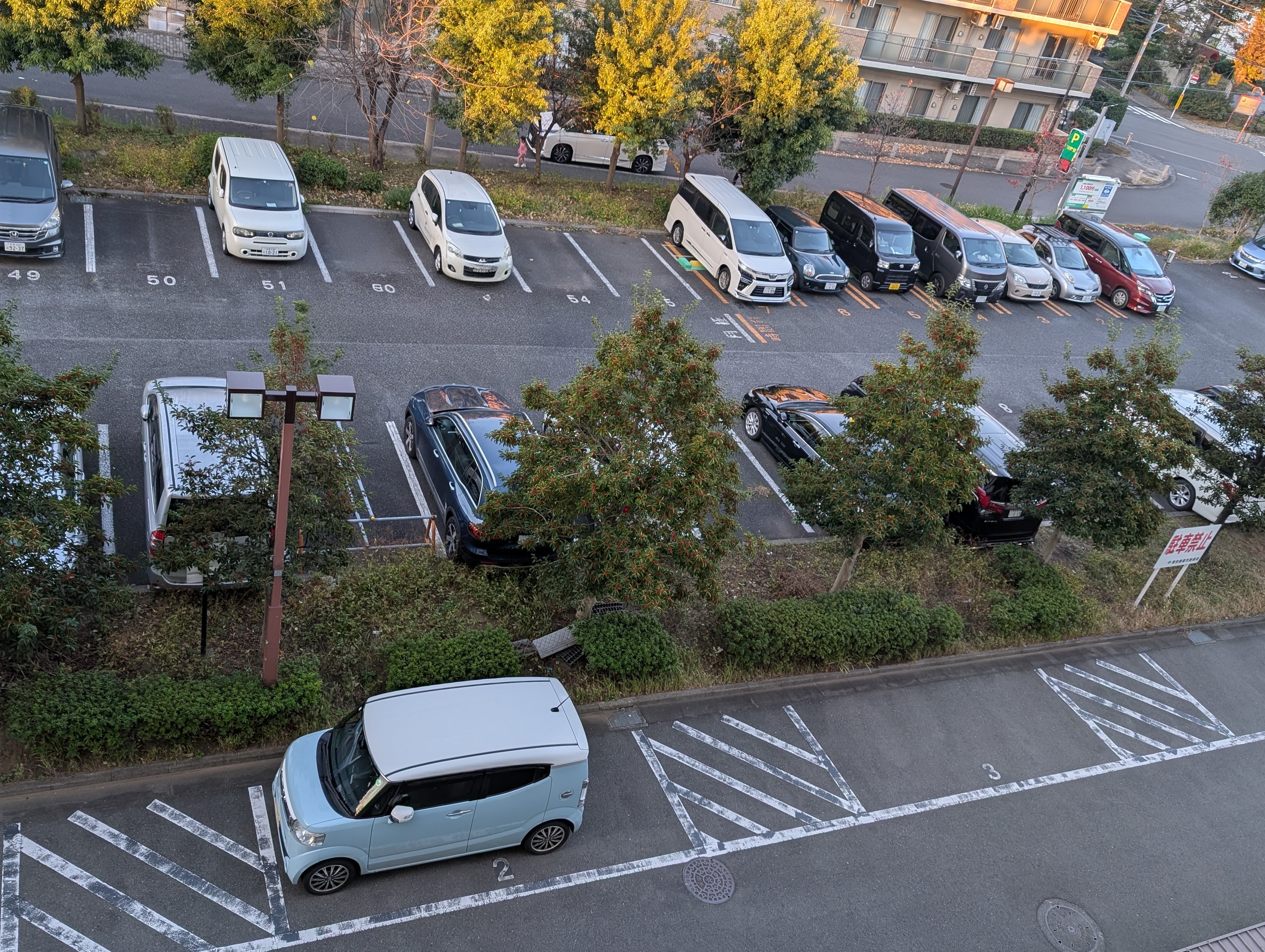 都営新川五丁目アパート駐車場の画像