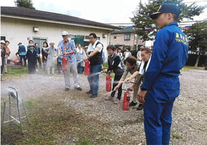 自衛消防訓練の実施支援