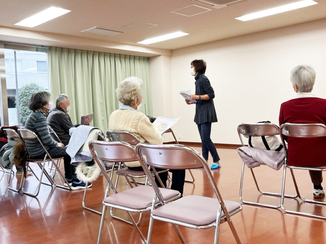 歩行姿勢測定会の様子　その2