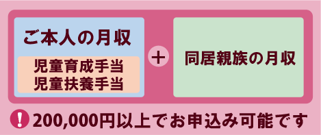 収入合算による審査2