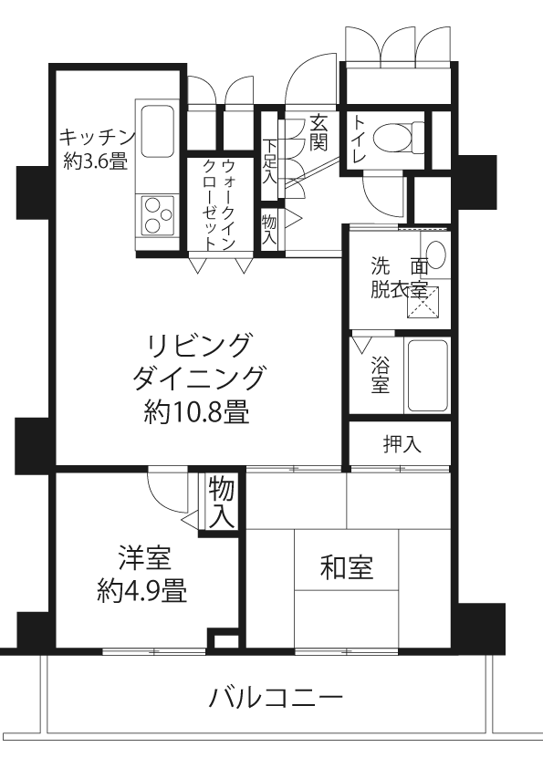 間取図（Lタイプ）