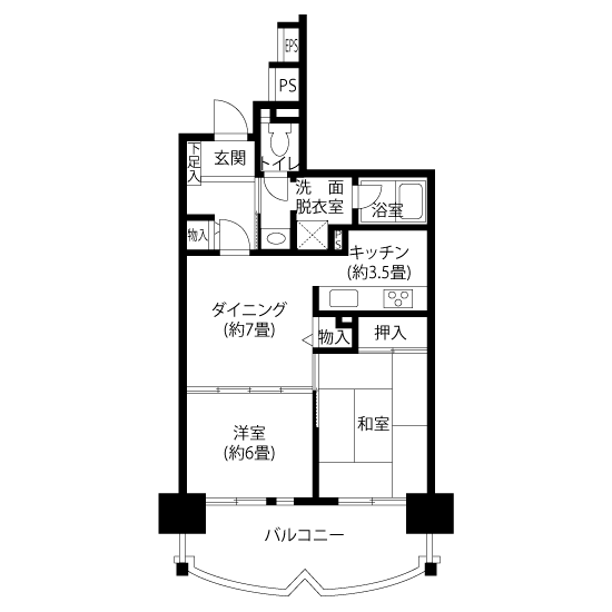 間取図（V9タイプ）